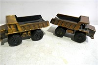 Terex Heavy Cast Trucks w/ Rubber Tires