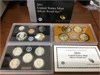 2011 US MINT SILVER PROOF SET