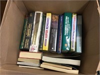 3 BOXES OF ASSORTED BOOKS