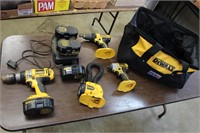 DeWalt 18V Cordless Tool Pack