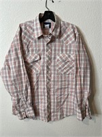 Vintage Wrangler Pearl Snap Cowboy Shirt