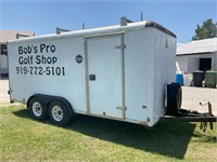 CARGO TRAILER BY WELLS 7FTX16FTX6FT6IN TALL