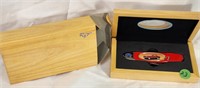 NEW Ford Mustang collector knife w/ wood box
