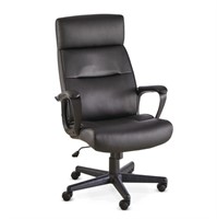 Open Box For Living Executive PU Office Chair, vin