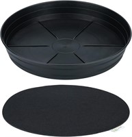 Garden Hour 18 Inch Plant Saucers  18 x 3 in.