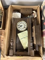 VTG WALL CLOCK AS IS