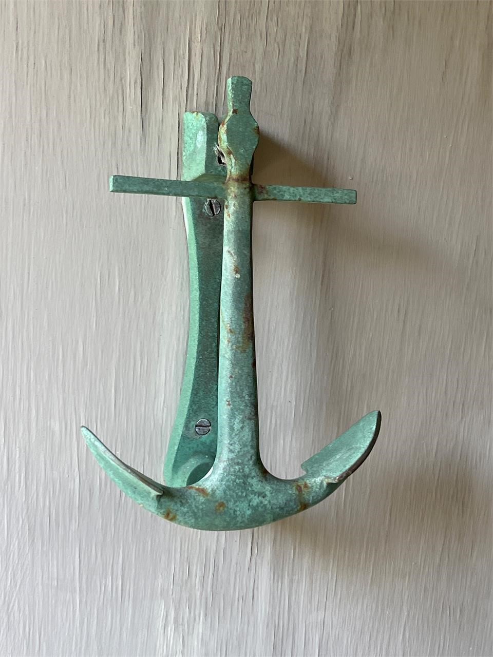 Vintage anchor door knocker