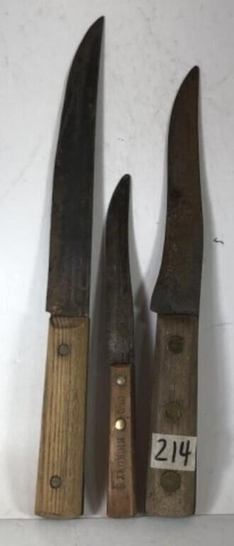 3 Kitchen Knives