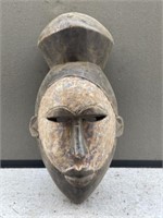 African Wood Carved Tribal Mask