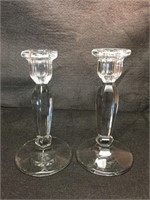 CRYSTAL CANDLESTICKS