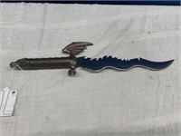 Medieval decorative dragon reaper dagger