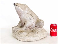 Poured Stone Frog