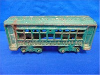 Cast Iron Railway Car Model Reproduction