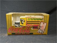 Coca Cola Die Cast Metal Bank NIB Ertl