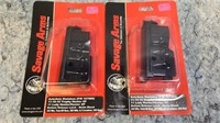 2- SAVAGE AXIS BOTTOM RELEASE MAGS