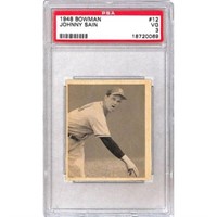 1948 Bowman Johnny Sain Psa 3