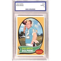 1970 Topps Bob Griese Bmg Graded 8
