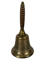 Large Brass School Bell