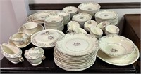 Large Victorian Dish Set Few Chips -  Overall