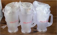 Budweiser Plastic Beer Pitchers