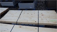 40 Pcs Lumber 1"x4"x91"