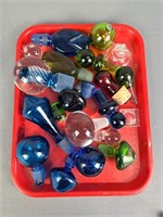 Lot Of Art Glass Stoppers