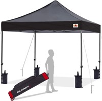 ABCCANOPY Patio Canopy Tent 10x10  Black