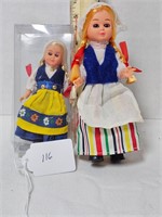 2 Dutch Girl Dolls