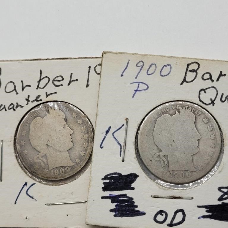 2- 1900 BARBER QUARTERS