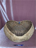 Antique Gathering Basket - 16" x 19"