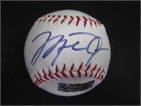 Michael Jordan Signed Baseball Heritage COA