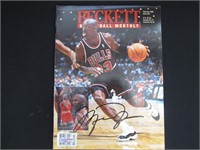 Michael Jordan Signed Magazine Heritage COA