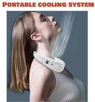 Neck Fan,Personal Bladeless Fan Neck Cooler for