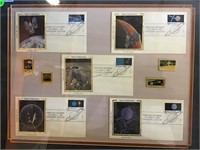 NASA space exploration silk first day covers with