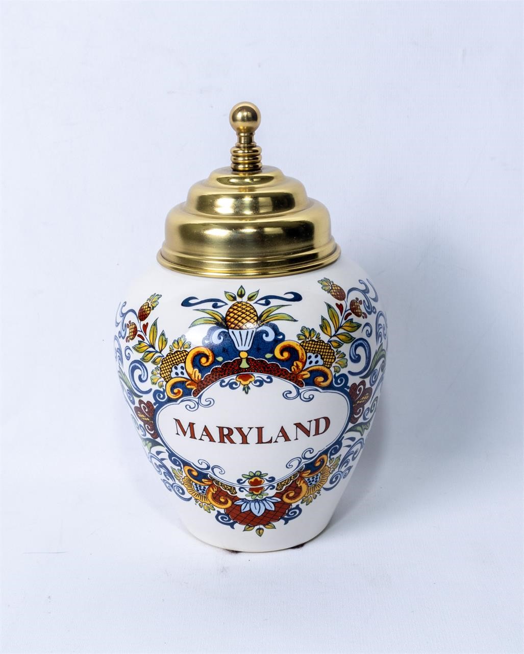 18th century reproduction tobacco jar