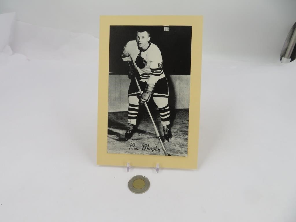 Ron Murphy , 1944/64 BEEHIVE Photo Hockey