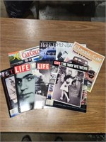 Lot of assorted magazines including Life special