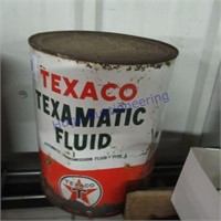 Texaco Texamatic Fluid gal can