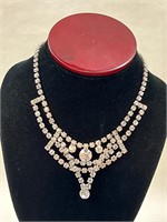 Vintage rhinestone necklace