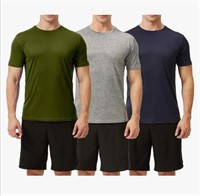 New (Size S) TEX2FIT Men's 3  Pack Active Sport