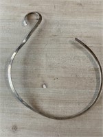 STERLING SILVER ARTISAN CUFF NECKLACE