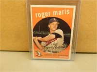 1959 Topps Roger Maris #202 Baseball Card