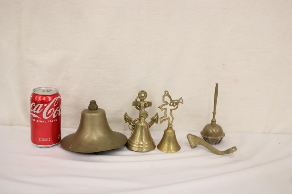 4 Brass Bells