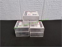 (3) Pro Mold Puck Square Display Case, 2pk