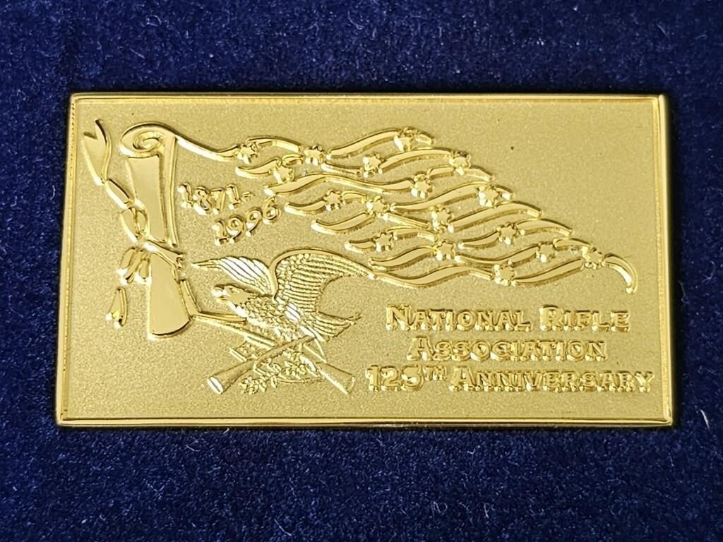 NRA 125TH ANNIVERSARY COMPETITIVE SHOOTER MEDAL