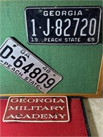 GEORGIA License Plates