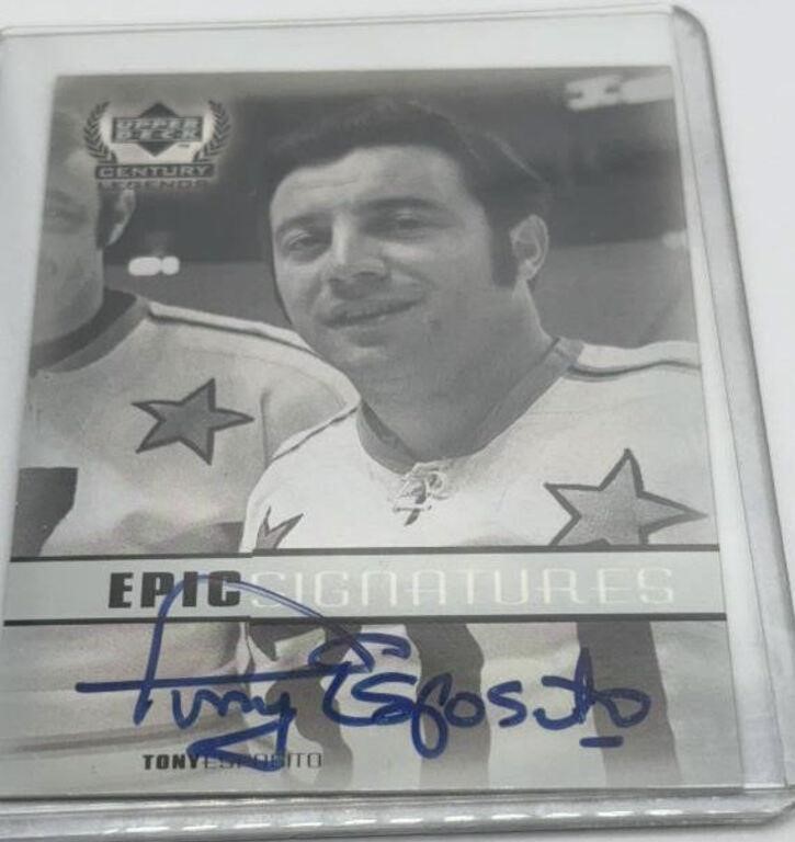 Tony esposito auto card