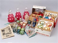 Vintage Ornaments, Christmas Tree Jars & More