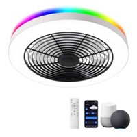 Low Profile Ceiling Fan - 19.7" Smart Bladeless cn