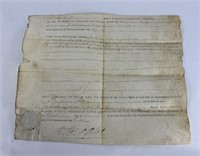 1796 Commonwealth of Virginia Land Indenture Deed
